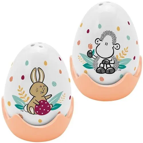 Produktbild: Sheepworld Eierbecher-Streuer-Set Motiv 