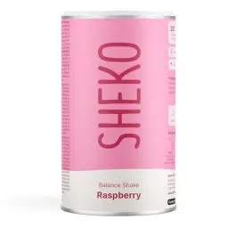 Produktbild: SHEKO Himbeere Mahlzeitersatz Shake - 20 Shakes pro Dose - Proteinreich, Glutenfrei & Natürlicher Geschmack - Diät Shakes zum Abnehmen