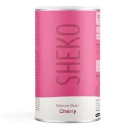 Produktbild: SHEKO Kirsche Mahlzeitersatz Shake - 20 Shakes pro Dose - Proteinreich, Glutenfrei & Natürlicher Geschmack - Diät Shakes zum Abnehmen