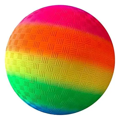 Produktbild: SHELOFT Rainbow PVC Soft Ball, Saft und Durable Bouncy Ball für Kinder Geschenk (8,5 Zoll)