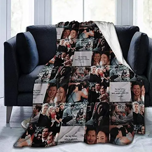 Produktbild: shenguang Superweiche Hoffnung Mikaelson C Legacies Micro Fleece Decke, geeignet für Sofadecken für Erwachsene und Kinder, Bettdecken 80 '' x60