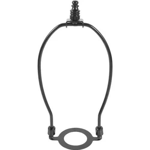 Produktbild: SHERCHPRY 1 Paar 2 Sätze Lampenharfe Abnehmbarer Lampenschirmhalter Metallhornrahmen Lampenschirm Lampenschirmhalterung Für E14 E26 E27 Adaptersockel Tisch-Stehleuchte