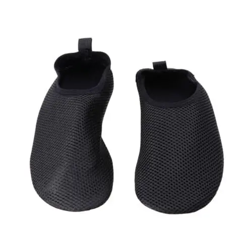 Produktbild: SHERCHPRY 1 Paar Silikonsocken Spa-Socken Trainingssocken für Herren Sportsocken Yoga-Schuhe Damensocken Yoga Schuhe yogaschuhe Sport socken sockenschuhe Yoga-Socken Zimmersocken Black