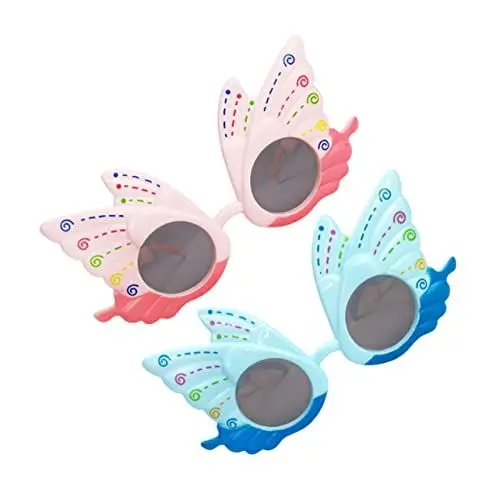 Produktbild: SHERCHPRY Lustiges Tanzparty-brillen-set Mit Schmetterlings-brille Ergonomisches Design Für Frauen Und Männer Geburtstag