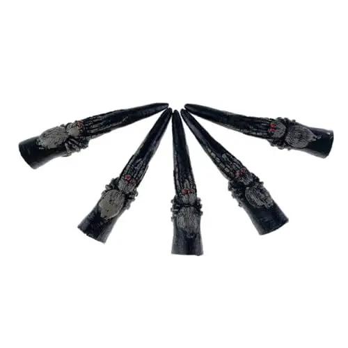 Produktbild: SHERCHPRY 2 Sätze gefälschte Fingernägel gefälschte Partynägel Halloween-Spinne Gruselige Halloween-Nägel halloween party halloween dekoration falsche Fingernägel gruselige Spinnennägel