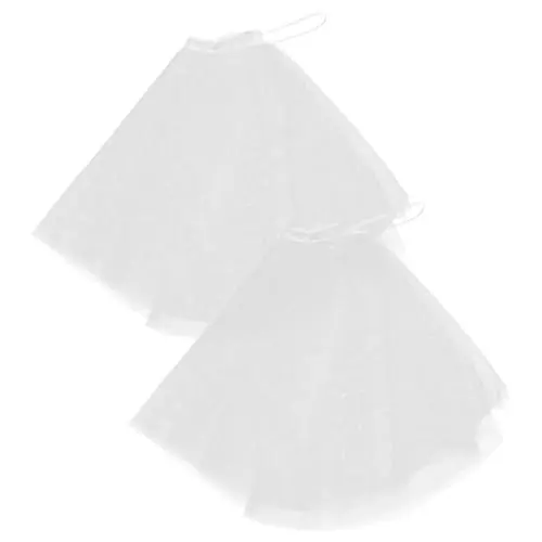 Produktbild: SHERCHPRY 2 Stück Brautkleid Abnehmbare Ärmel Hochzeitskleid Tüll Abnehmbare Ärmel