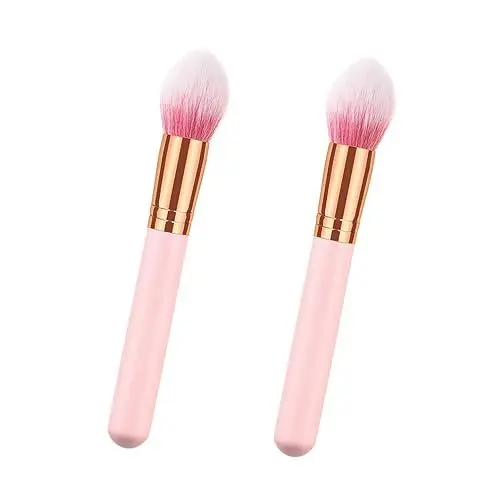 Produktbild: SHERCHPRY 2 Stück Make-up Pinsel Kosmetik -pinsel -kit Make-up-pinsel Puderpinsel Kosmetikbürste Hölzern