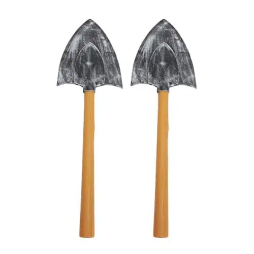 Produktbild: SHERCHPRY 2 Stück Spitzhacke Spielzeug Zwerg Spitzhacke Gefälschte Spitzhacke Modell Schaumstoff Spitzhacke Zwerg Kostüm Requisite Bühnenauftritt Photo Booth Requisiten Für Halloween