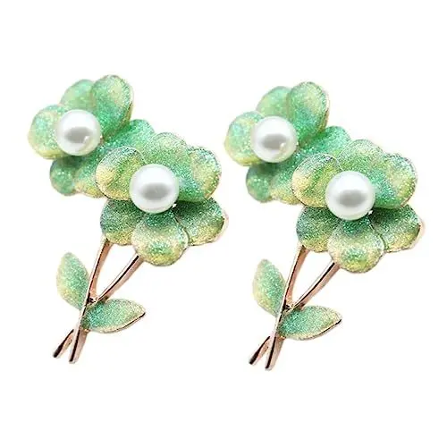 Produktbild: SHERCHPRY 2stücke Farbige Brosche Mit Delikater Blumenoptik Für Damen Modische Anstecknadel Aus Langlebigem Material Für Kleidung Und Accessoires Für Festivals Und Konferenzen