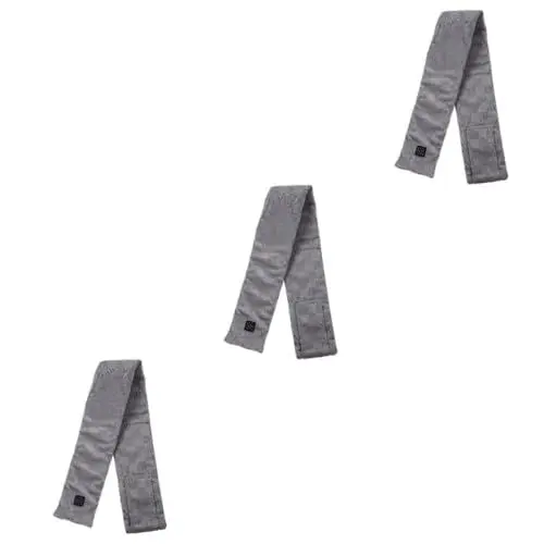 Produktbild: SHERCHPRY 3St Heizschal beheizter Schal beheizbarer schal Halstuch für Damen USB Nackenheizkissen warmhaltender Schal beheizter Nackenwärmer elektrothermisch Heizung Männer und Frauen Nylon