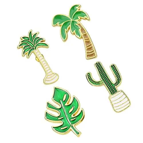 Produktbild: SHERCHPRY 4stücke Baum Brosche Legierung Kleidung Pins Mode Schöne Kleidung Pin Für Taschen Mützen Schals