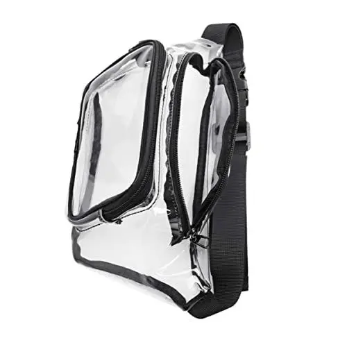 Produktbild: SHERCHPRY Bauchtasche Hüfttaschen Clear Crossbody Bag Clear Crossbody- Geldb?RSE Crossbody- Tasche Geldb?rsen für Klarer Stadionbeutel Klarer Crossbody Durchsichtige Tasche e Bauchtasche