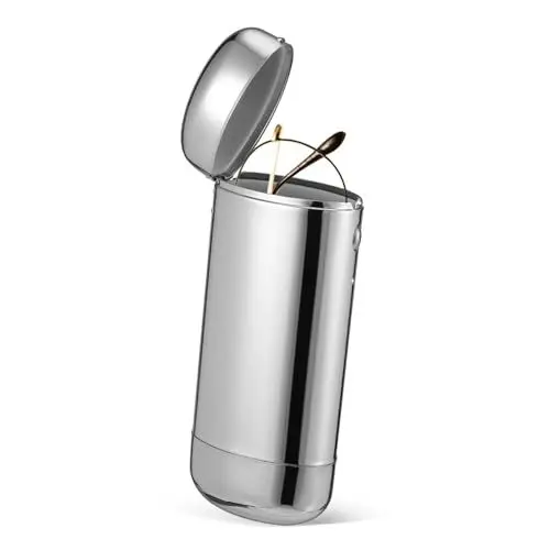 Produktbild: SHERCHPRY Bemaltes Brillenetui Reise Brillenetui Sonnenbrillenetui Brillenetui Für Damen Sonnenbrillenhalter Brillenetui Hart Brillenetuis Für Damenbrillen Hartes Brillenetui Metall Silver