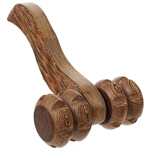 Produktbild: SHERCHPRY Holzrücken-streckwerkzeug Holzmassagewerkzeuge Massagehämmer Handmassagegerät Aus Holz Muskelmassagegeräte Yoga Relax Massagestab Manueller Massagestab Holzrollen Wenge
