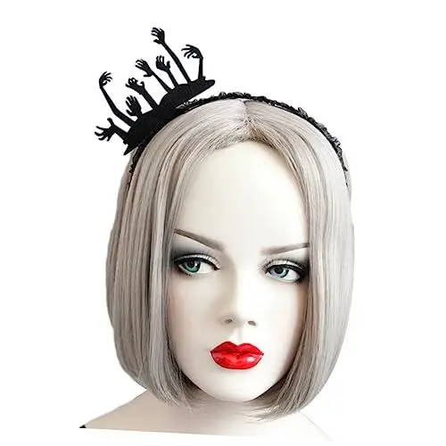 Produktbild: SHERCHPRY Gothic Halloween Stirnband Gothic Haar Zubehör Schwarze Geisterhand Mode Kopfschmuck