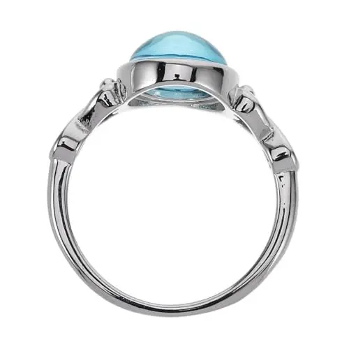 Produktbild: SHERCHPRY Einzigartiges Dekoratives Gotisches Daumen-aquamaringlas Für Statement-schmuck Für Damen