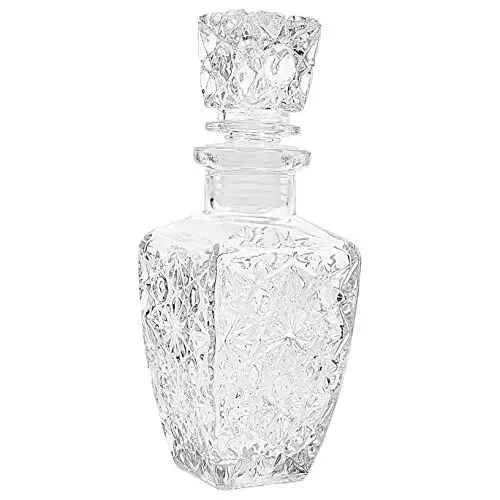 Produktbild: SHERCHPRY Weinflasche Aus Glas Cocktailsprüher Aus Glas Spirituosenverpackungsflasche Ausgießer Für Spirituosenflaschen Whisky-gläser Schnapsflasche Aus Glas Likör Karaffe Volt Aufblasbar