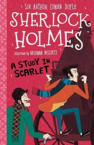 Produktbild: Sherlock Holmes: A Study in Scarlet (Easy Classics) - Detective Book Series Abridged for Ages 7 -11 (The Sherlock Holmes Children's Collection: Shadows, Secrets and Stolen Treasure (Easy Classics))