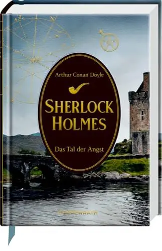 Produktbild: Sherlock Holmes Bd. 6: Das Tal der Angst: Krimi-Klassiker mit 11 aufwendig gestalteten Extras. Durchgehend illustriert, mit Leseband (Kleine Schmuckausgabe, 6, Band 6)