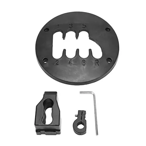 Produktbild: Shifter Gear Zubehör, für TH8A 6 Speed ​​Short Throw Short Shifter Plate Replacement Damping Shifter Modification Kit Real Feeling