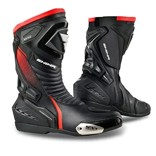 Produktbild: SHIMA Herren Rsx-6 Men Motorradschuhe, Red Fluo, 43 EU