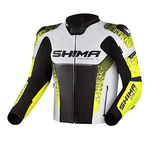 Produktbild: SHIMA Herren STR 2.0 Motorradjacke, Fluo, 56