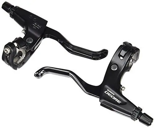 Produktbild: SHIMANO DEORE Trekking BL-T610 Bremshebel-Set, schwarz, Paar