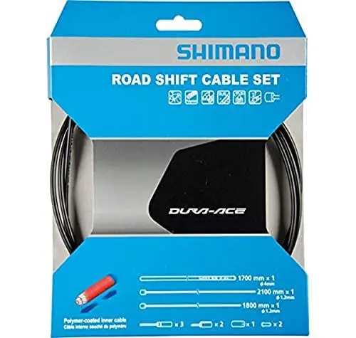 Produktbild: SHIMANO Disabled - Do not use (LL) 2013 Shimano Road Bike Polymer Gear Cable Set Grey Disabled - Do not use (LL) 2013 Shimano Road Bike Polymer Gear Cable Set Grey