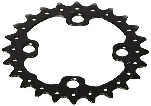 Produktbild: SHIMANO KETTENBLATT SLX 24 ZÄHNE FC-M675, Schwarz