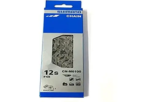 Produktbild: SHIMANO Ketten SHIMANO 12-fach CN-M6100, silber, 126 Glieder