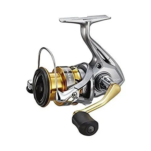 Produktbild: SHIMANO Sedona 4000 FI, Spinning Angelrolle mit Frontbremse, SE4000FI, silber , gold