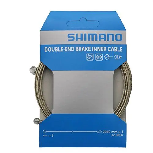Produktbild: SHIMANO Unisex-Adult 10-pcs-Stahlbremskabel Fahrradbremsen, Mehrfarbig, one Size