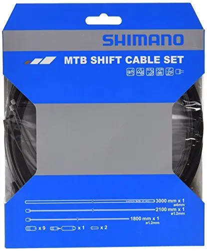Produktbild: SHIMANO Unisex Schaltkabel-set Mtb Ot-41 Schaltzug, Schwarz, 3.000 mm EU