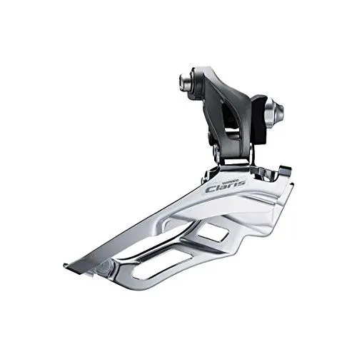 Produktbild: SHIMANO Claris FD-R2000 Umwerfer 2x8-fach Down Swing Anlöt grau 2020 Mountainbike