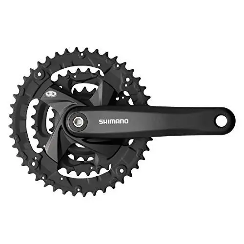 Produktbild: SHIMANO Unisex – Erwachsene E-fcm371c866cl Kurbelgarnitur, Schwarz, 170 mm