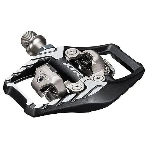 Produktbild: SHIMANO Unisex – Erwachsene Pedale-2091876000 Pedale, für Mountainbike, Aluminium, Schwarz, One Size
