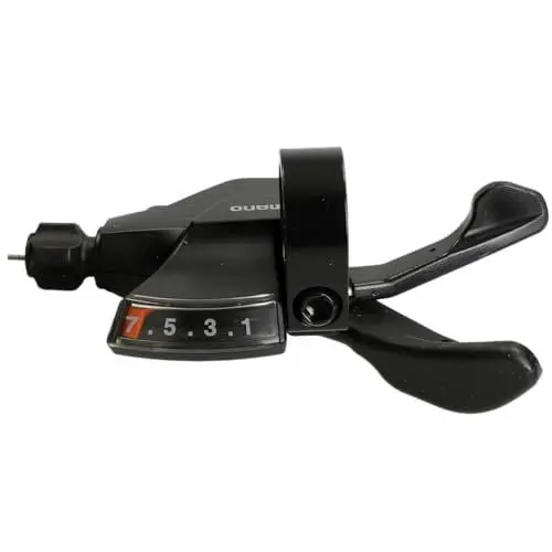 Produktbild: SHIMANO Unisex – Erwachsene SL-M315 Schalthebel, schwarz, 7-Fach