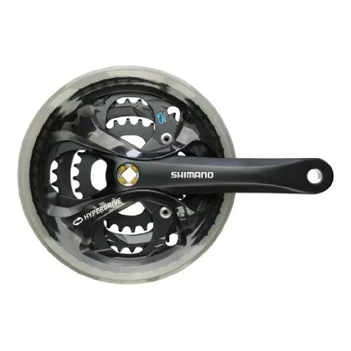 Produktbild: Shimano Acera FC-M361 Kurbelgarnitur 48/38/28 schwarz Kurbelarmlänge 175 mm 2016 MTB