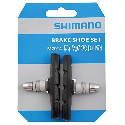 Produktbild: Shimano Bremsschuhsatz M70T4, schwarz