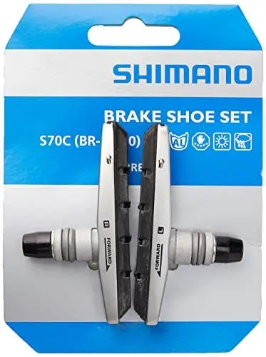Produktbild: Shimano Bremsschuhsatz S70CBRM770 Bremsschuhe, schwarz, Einheitsgröße