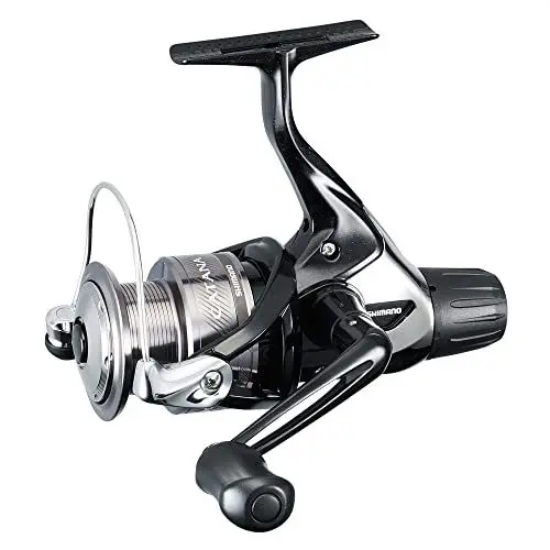 Produktbild: Shimano Catana 2500 RC, Spinning Angelrolle mit Heckbremse, CAT2500RC, schwarz , silber