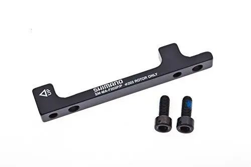 Produktbild: Shimano Ersatzteile Adapter Post für vorne schwarz schwarz 20.3 cm