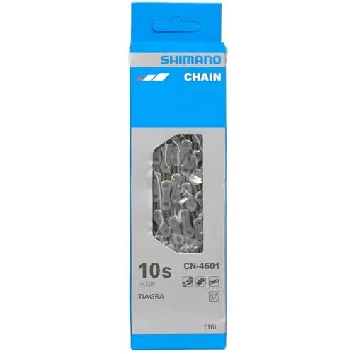 Produktbild: Shimano Kette Tiagra CN-4601 10-fach für 2-fach Kurbeln, E-CN4601116