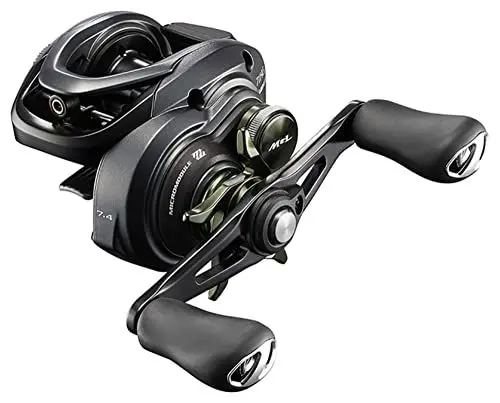 Produktbild: Shimano Moulinet Baitcasting Reel Curado K MGL 71 HG Left Hand - 195g - R.7.4:1 - RETR. 74cm - Bk