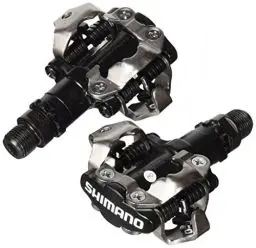 Produktbild: Shimano PDM520 Fahrrad-Klickpedale, Schwarz, SPD-System, mit Platten, für Mountainbike, Aluminium/barrel