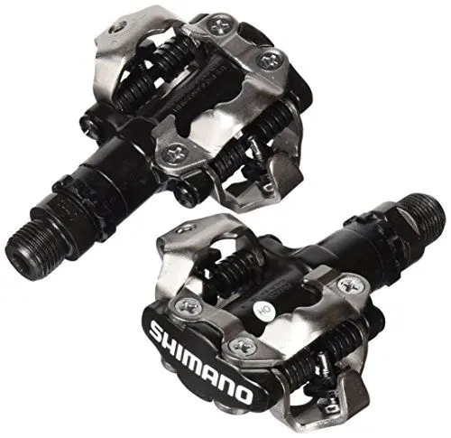 Produktbild: Shimano PDM520 Fahrrad-Klickpedale, Schwarz, SPD-System, mit Platten, für Mountainbike, Aluminium/barrel