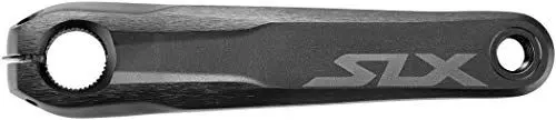 Produktbild: Shimano SLX FC-M7100-1 Kurbelgarnitur, 12 Gänge, ohne Kettenblatt, Schwarz/Grau, Länge des Kurbelarms: 165 mm, 2020 MTB