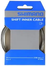 Produktbild: Shimano Schaltzug 1,2mm x 2100mm verzinkt, Y60098070