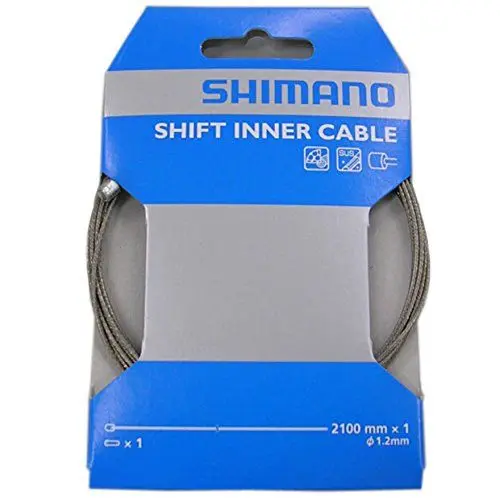 Produktbild: Shimano Schaltzug MTB/Road Edelstahl SUS Innenzug, Silber, 1,2 mm, Uni