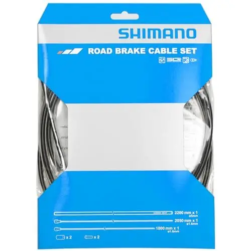 Produktbild: Shimano Unisex-Adult Bremszugset Rennrad Dura Ace Niveau Fahrradbremsen, Mehrfarbig, one Size